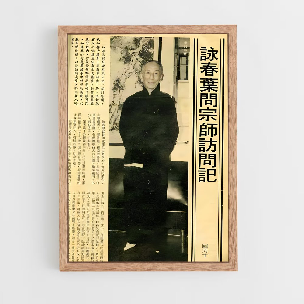 Poster William de cheung – affiche Wing Chun (vue 4)